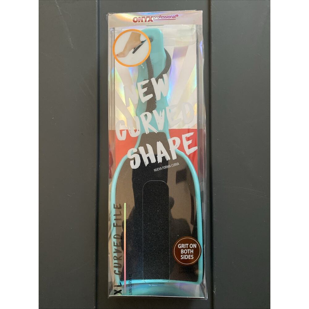 Pedicure Skin Care Tool Feet‎ Dead Removal Foot Exfoliator Onyx XL Curved File